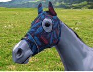 TURQUOISE AND RED FEATHERS