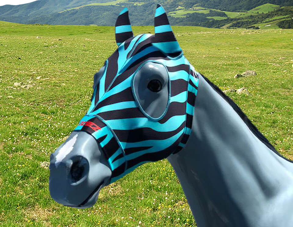 ZEBRA TURQUOISE BLACK