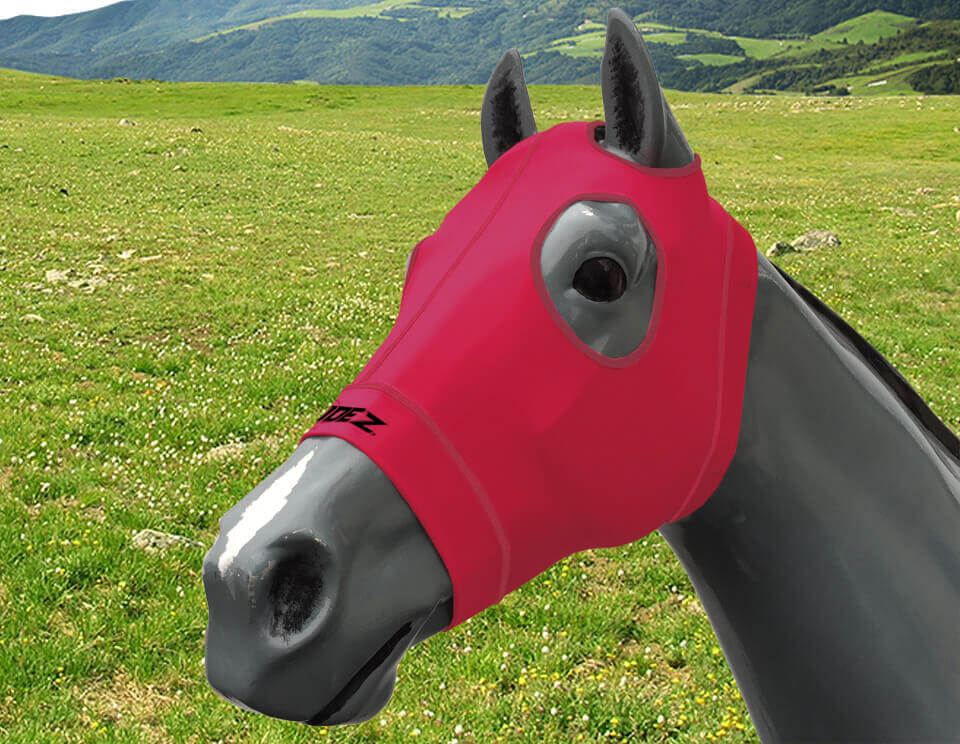 EQUINE COMPRESSION HOOD FUCHSIA