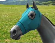 EQUINE COMPRESSION HOOD TURQUOISE