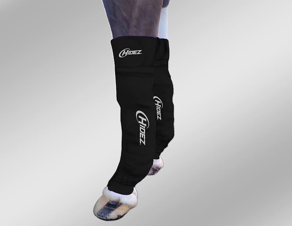 EQUINE ICE COMPRESSION SOCK BLACK