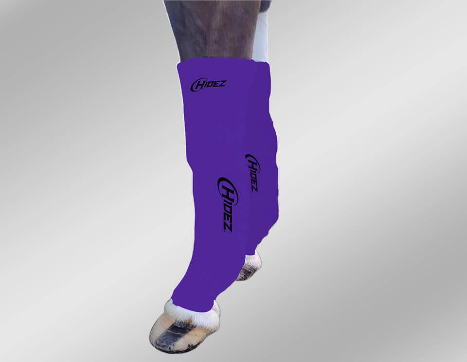 EQUINE ICE COMPRESSION SOCK PURPLE