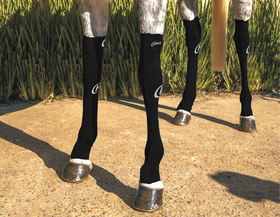 EQUINE COMPRESSION SOCK BLACK