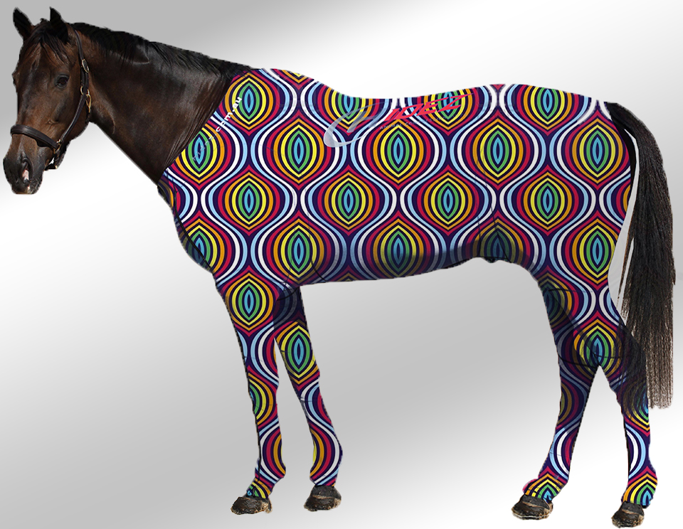 EQUINE SUIT PRINTED SEAMLESS