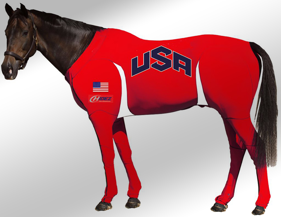 EQUINE SUIT PRINTED USA 