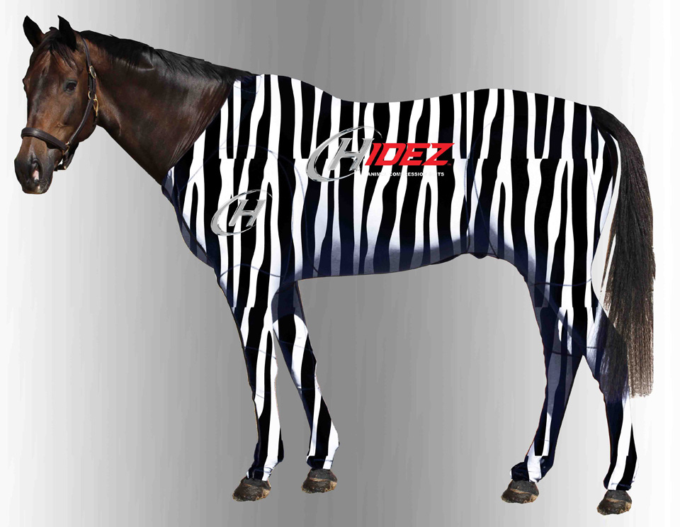 EQUINE SUIT PRINTED ZEBRA